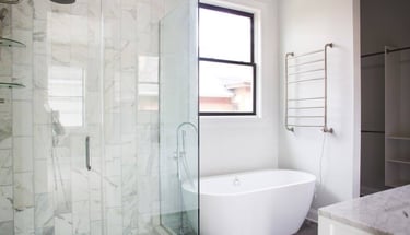 Custom bathroom remodel transforming layout and design in Columbus, Ohio