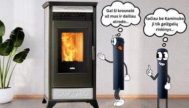 Kaminai krosnelėms