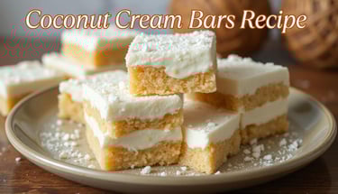 Coconut Cream Bars