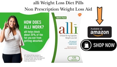 a woman with a weight loss diet and weight loss