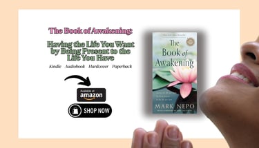 a woman with a book about the book of the book of awakening