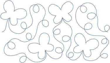 Butterflies and Loops SJSPAN-4 Sue Schmeiden