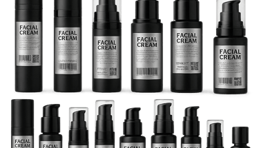 Etiquetas industriales para productos de belleza