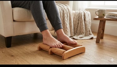 Top Wooden Foot Massager Rollers for Improving Blood Circulation