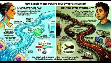 The Role of Water in Detoxifying the Lymphatic System