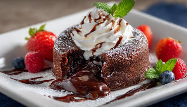 coulant de chocolate