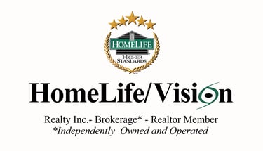 Home/Life Vision real estate logo.