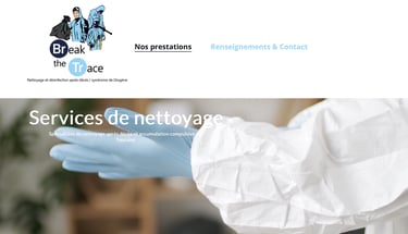site internet breakthetrace.fr