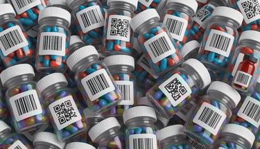 Etiquetas certificadas para medicamentos
