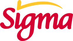a sign that says,'sigma ' LOGO