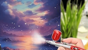 airbrush acrylic ink paint