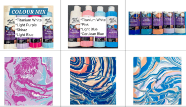 acrylic pouring colour combinations