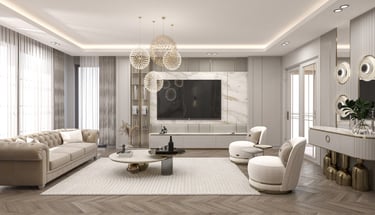 Konut M Antalya salon iç mimari tasarımı-La F"ra Interior Design