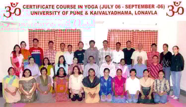 University of Pune & Kaivalyadham