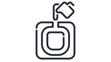 An icon with transparent background representing mold & die