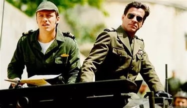 image from the film showing the officers, heroes of the film