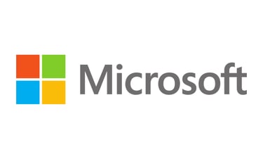 a microsoft logo with the word microsoft