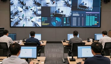 a group of people sitting at a bar watching tv
