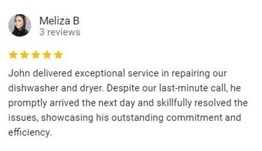 Review from customer