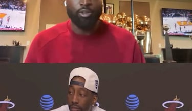 Dwyane Wade on his podcast, March 2026. 