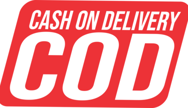 cash on delivery logo indicating that cash on delivery is available