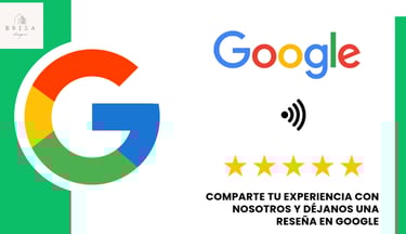 COMPARTE TU EXPERIENCIA CON NOSOTROS Y DÉJANOS UNA RESEÑA EN GOOGLE