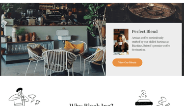Below are example website styles created for different types of local and professional businesses