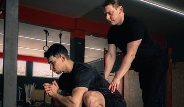 squatting teaching progression how to