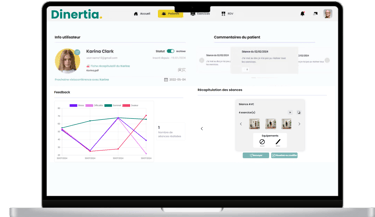 Logiciel suivi de patient kiné