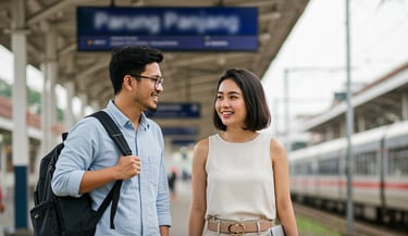 5 Menit ke Stasiun Parung Panjang dari The Serenity Resort Residence