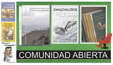 Comunidad Abierta (Botón Libro es cultura, con imágenes de tapas de Libros)