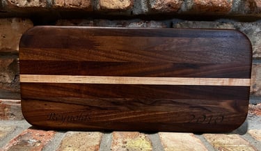 walnut maple stripe
