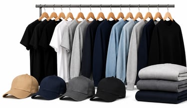 Wholesale blank apparel for businesses in Raleigh NC by Easyway Print Solutions