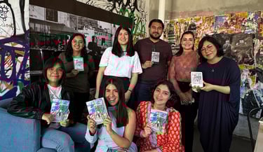 Club de lectura Cooltura Literaria en Guadalajara con Altasangre de Claudia Amador.