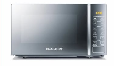 Micro-ondas Brastemp 20 Litros Em Inox Espelhado - Bms20ar