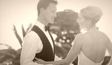 Cinematic destination wedding film in Capri featuring Tania and Breck, a love story set in Italy.
