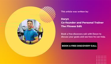 weight loss blog author banner fitness coach