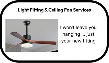 Link to Light Fitting and Ceiling Fan Services