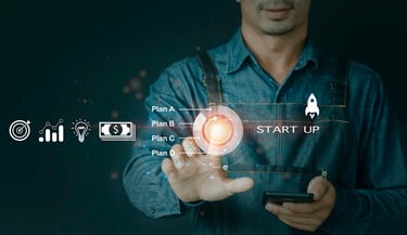 Startup Button with Different Plans