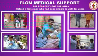 a man in a hospital gown and a woman in a wheelchair