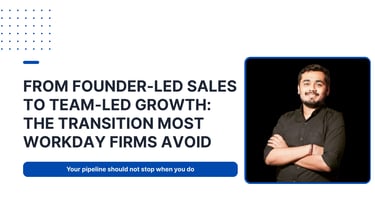 Your pipeline should not stop when you do.