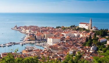  slovenia private driver ljubljana tours Piran seaside coastal town