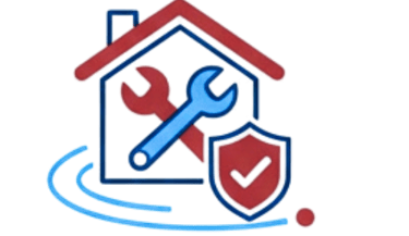 Icono de herramientas y casa