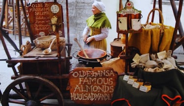 foto comida tipica de rua estonia medieval em Tallin