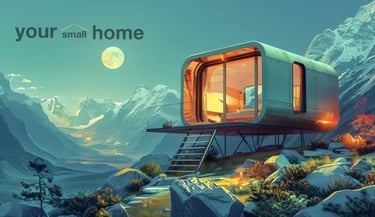 beautiful cabin i n the hills