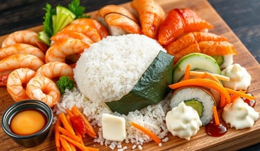Key Ingredients for Cooked Sushi Rolls