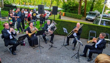 Indië herdenking Eindhoven Koperkwintet Amici del Vento
