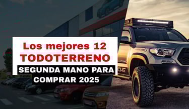 Los mejores 12 todoterreno segunda mano para comprar 2025