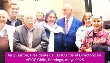 Jerry Barton (FAFICS), Directorio de AFICS Chile 