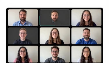 A parent and student reviewing college options together on a laptop